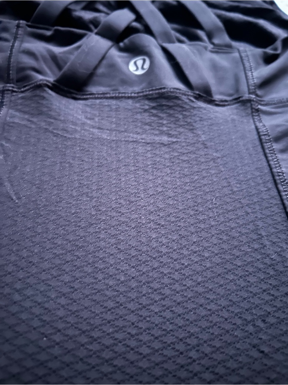 Lululemon Energy Tank Midnight Iris Multi / Black SZ 4 (2013) - Picture 10 of 12